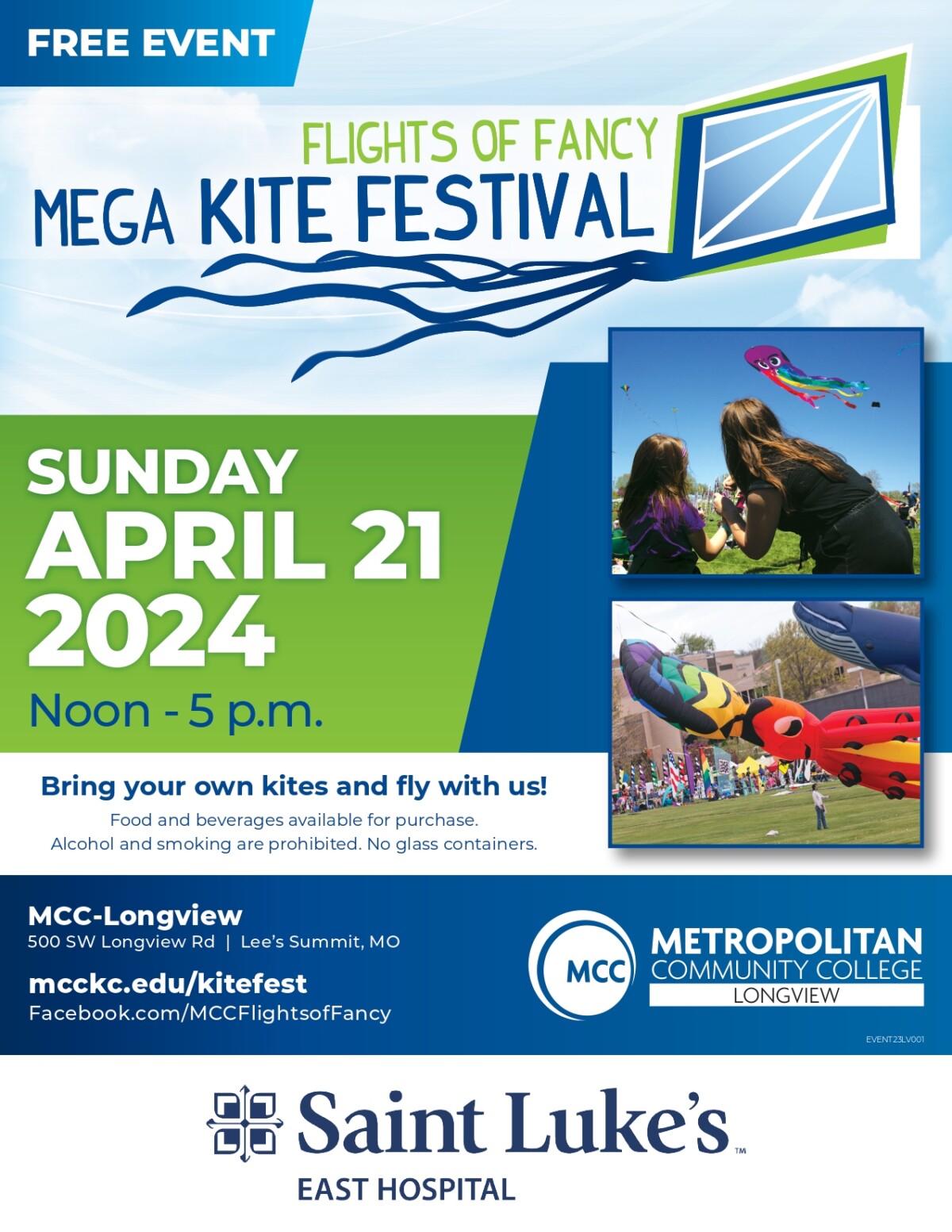 Metropolitan Community College - Longview's Kite Festival - South KC ...